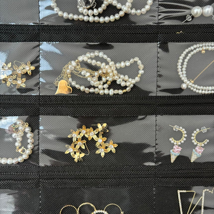 Hanging Jewelry Organizer Black