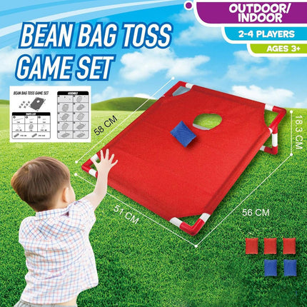 Portable Sandbag Toss Game Set Red - salelink.co.nz