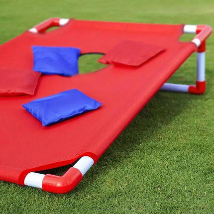 Portable Sandbag Toss Game Set Red - salelink.co.nz