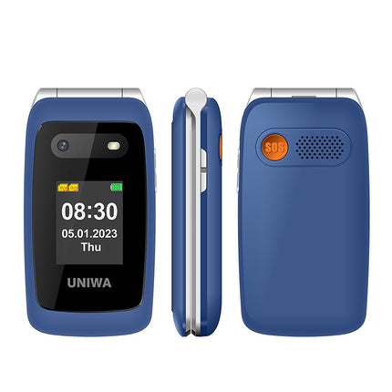 Elderly Mobile Phone, Big Button Flip Phone for Seniors