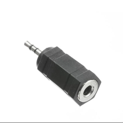 5pcs 2.5mm To 3.5mm Stereo Jack - Black