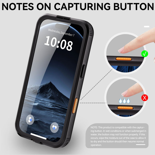 iPhone 17 Pro Max Waterproof Case