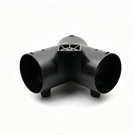 75mm 3-Way Y Shape Diesel Heater Duct Connector Accessories Hose Pipe Ducting