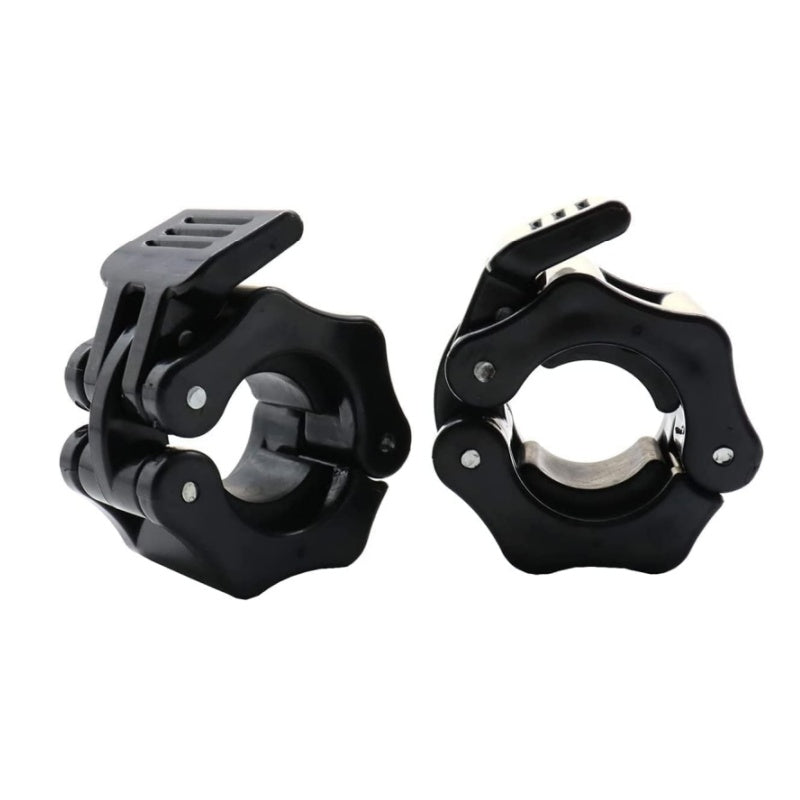 2x 25mm Barbell Clamp Collar Clip Olympic Weightlifting Lift Spring Dumbell Lock