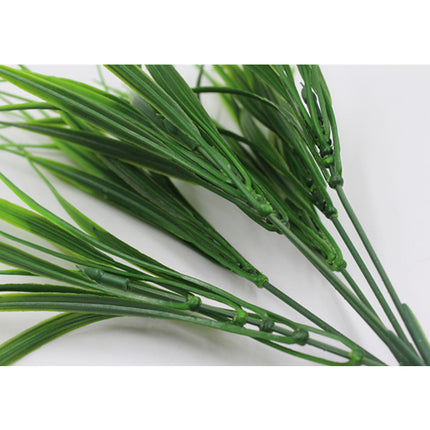Artificial Plants Fake Green Leaf Bush Grass Home Party Garden Wedding Decor