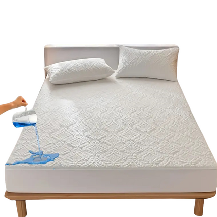 Waterproof Mattress Protector 1.98x2.03m - salelink.co.nz