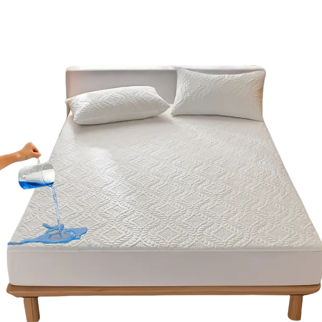 Waterproof Mattress Protector 1.98x2.03m - salelink.co.nz