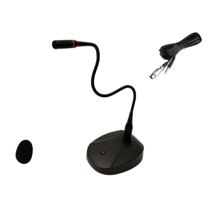 Gooseneck Conference Microphone XLR Condenser Mic with 3m Cable