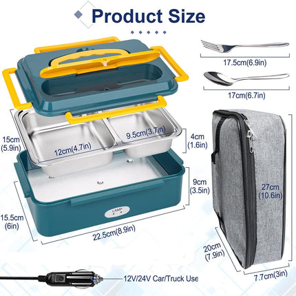 Electric Heated Lunch Box - salelink.co.nz