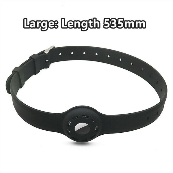 L For AirTag Pet Dog Cat Case GPS Tracking Collar Loop Holder