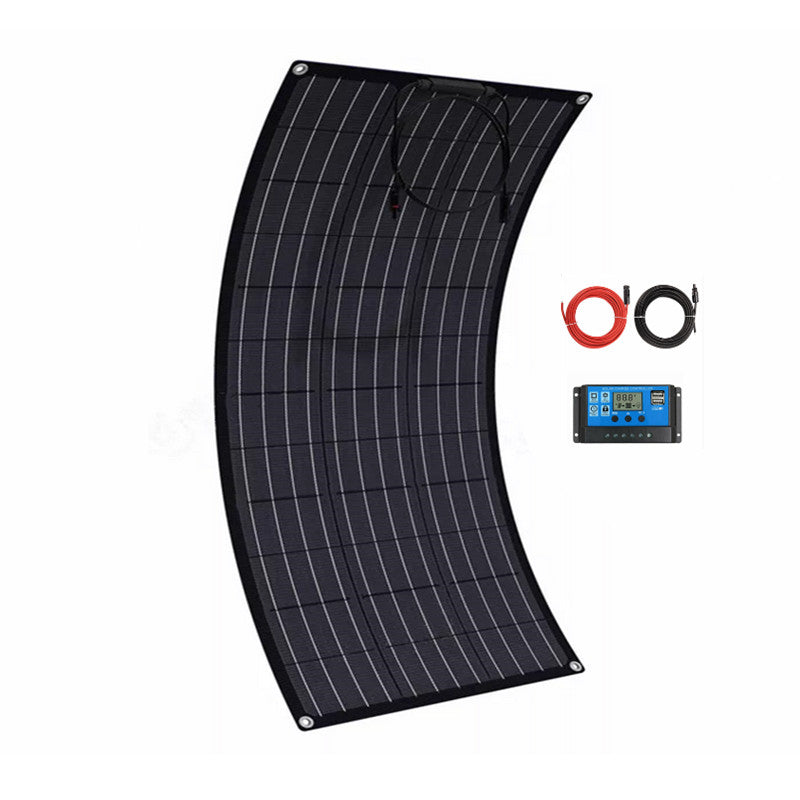120W Flexible Solar Panel +30A CONTROLLER+10M Cable