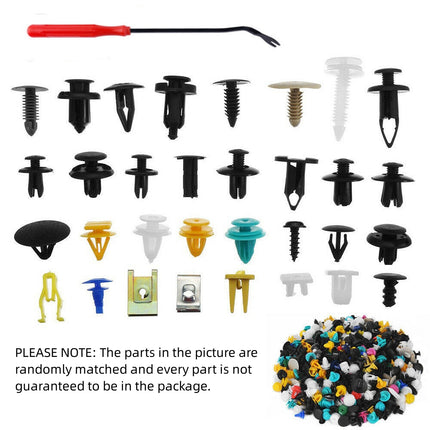 500PCS Car Body Trim Clips