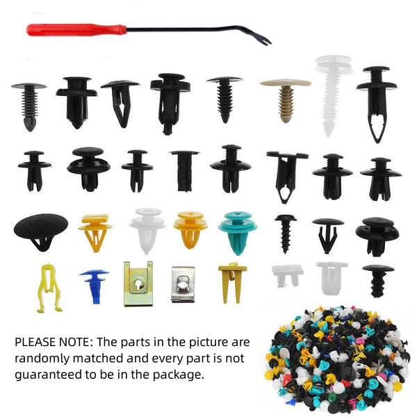 500PCS Car Body Trim Clips