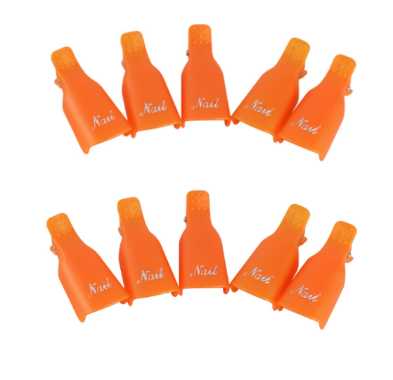 10PCS Nail Polish Remover Clip