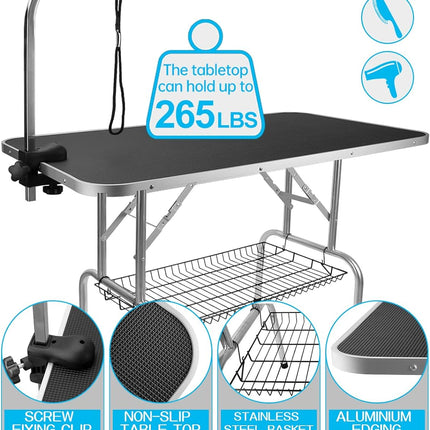 Large Dog Grooming Table
