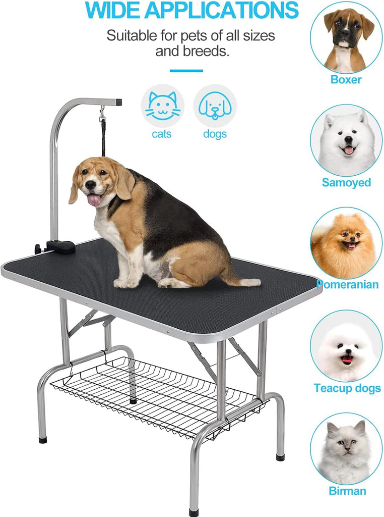 Big dog grooming table best sale