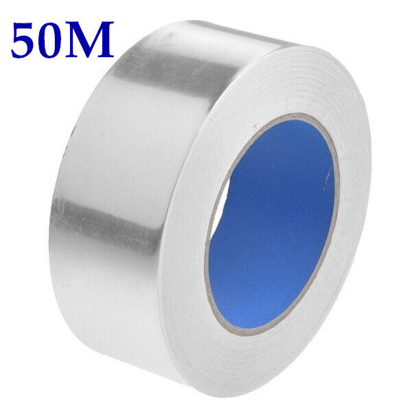 50M Aluminium Foil Sealing Tape Heating Duct Reinforced Aluminum