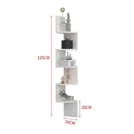 Wall Mounted Corner Shelves