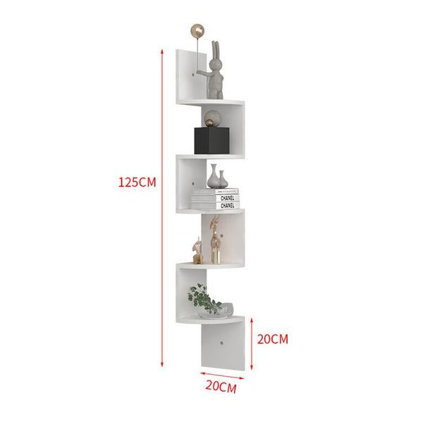 Wall Mounted Corner Shelves