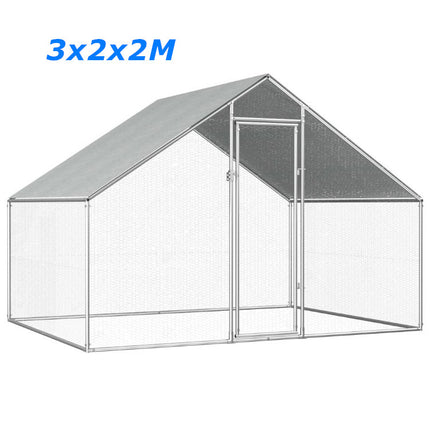 Chicken Coop Run 3x2x2M - salelink.co.nz