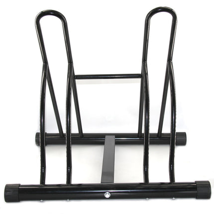 2 Bike Floor Type Parking Rack Stand