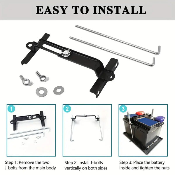 Adjustable Battery Holder Stabilizer Mount