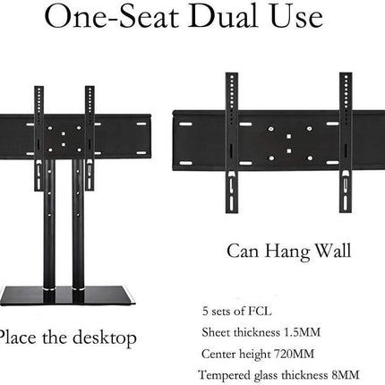TV Stand Adjustable Universal LED LCD TV Stand 32-65"