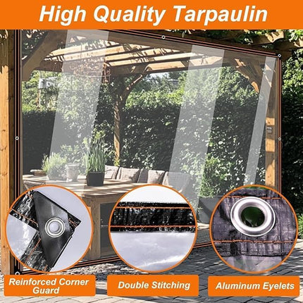 Clear Tarpaulin 2MX5M