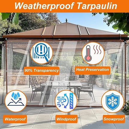 Clear Tarpaulin 1MX3M