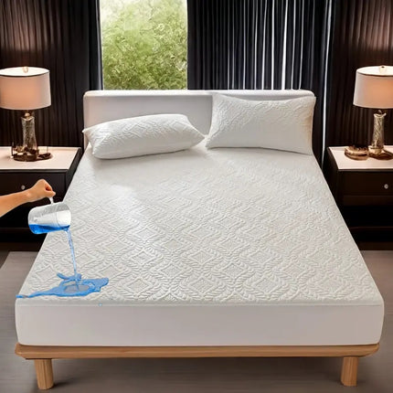 Waterproof Mattress Protector 1.98x2.03m - salelink.co.nz