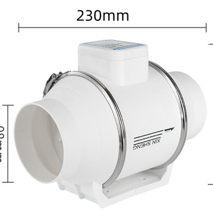 4inch Inline Extractor Fan Exhaust Duct - salelink.co.nz