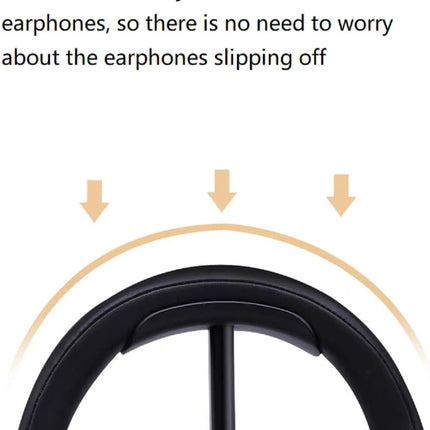 Portable Earphone Headset Hanger Holder Headphone Fashion Desk Display Stand