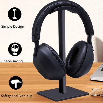 Portable Earphone Headset Hanger Holder Headphone Fashion Desk Display Stand