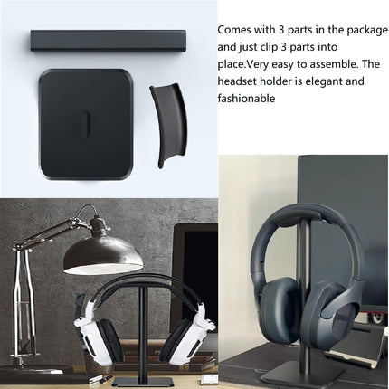 Portable Earphone Headset Hanger Holder Headphone Fashion Desk Display Stand