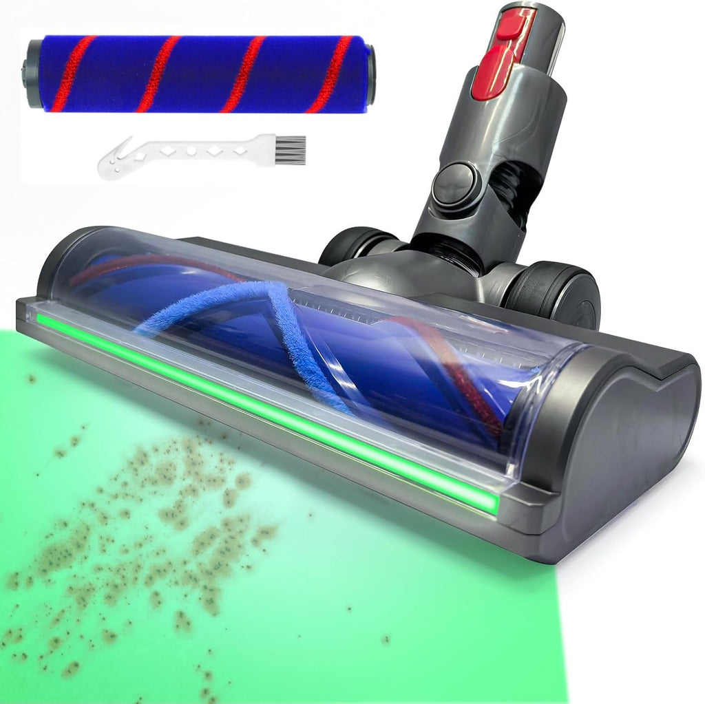 Dyson Brush Head Green Light Hard Floor Head For V7/8/10/11/15/G5