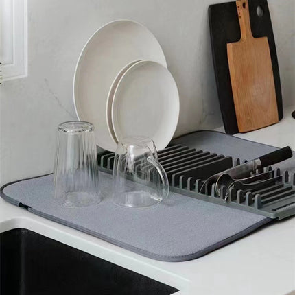 Dish Drying Rack & Mat