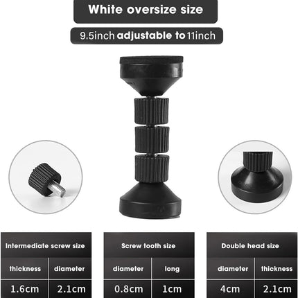 2Pcs Adjustable Bed Frame Anti-Shake Tool