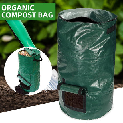 4x Reusable Compost Bin Bag 34 Gallon
