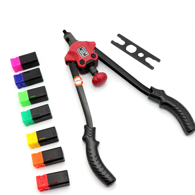 430Pcs Rivnut Riveter Rivet Nut Nutserts Riveting Tool Kit Nutsert M3-M12 - salelink.co.nz