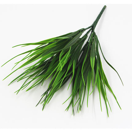 Artificial Plants Fake Green Leaf Bush Grass Home Party Garden Wedding Decor