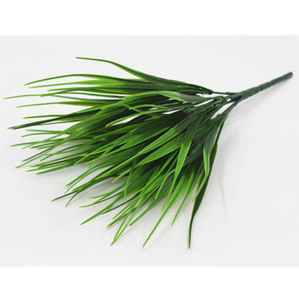 Artificial Plants Fake Green Leaf Bush Grass Home Party Garden Wedding Decor