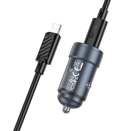 Hoco Fast Charging 30W C to iP Car Charger