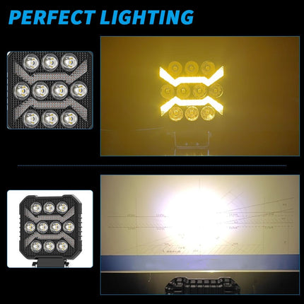 4inch LED Work Light with Daytime Running Light