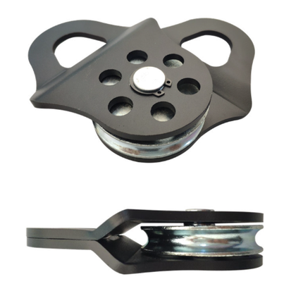Snatch Block Pulley 6 Ton Load Capacity for Towing and Lifting