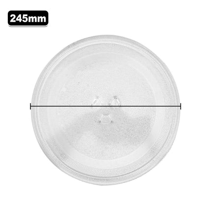 24.5CM Microwave Turntable Glass Plate - salelink.co.nz