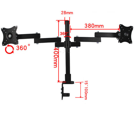 Dual LCD Screen Bracket - salelink.co.nz