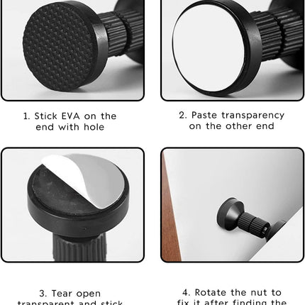 2Pcs Adjustable Bed Frame Anti-Shake Tool