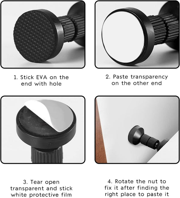 2Pcs Adjustable Bed Frame Anti-Shake Tool