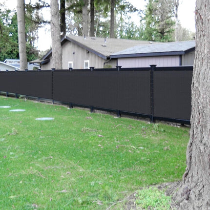 Privacy Fence Screen Black 1.2Mx7M
