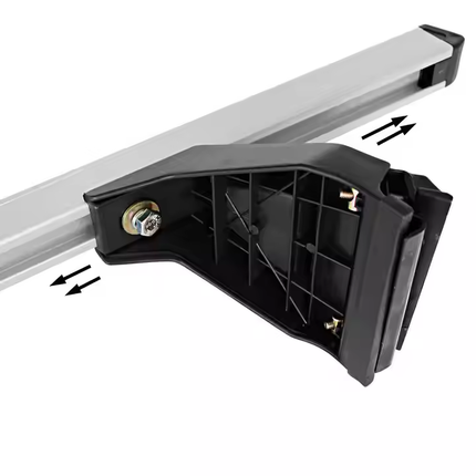 Set of 3 Heavy Duty Roof Racks Suitable for Toyota Hiace 2007-2019